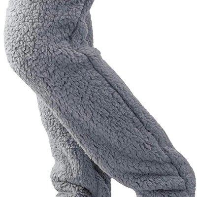 Fuzzy Thigh-High Leg Warmer Socks – Over-Knee Plush (One Size)